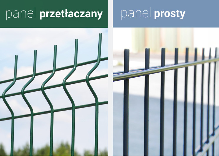 Panel prosty i panel przetłaczany